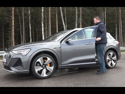 Видео: Audi e-tron: стоит ли покупать? Тест и обзор