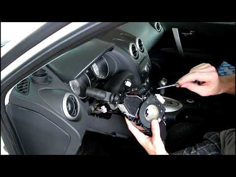 Видео: Замена подрулевого шлейфа на Nissan Qashqai 2,0 4WD Ниссан Кашкай 2009