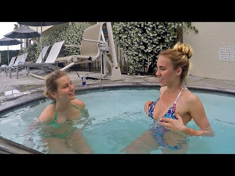 Видео: РУССКИЕ В САНТА-БАРБАРЕ. ДЕВУШКИ В БАССЕЙНЕ. ПОЛИЦИЯ. ШТРАФ 25000$ ЗА КВАДРОКОПТЕР