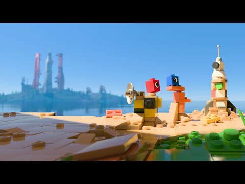 Видео: Максим и Даша, строят будущее вместе. LEGO® Voyagers
