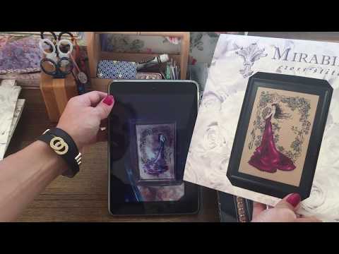 Видео: 118. Вышивка Крестом. ГОТОВАЯ Работа Гортензия от Дименшенс! Lady of Mystery Mirabilia