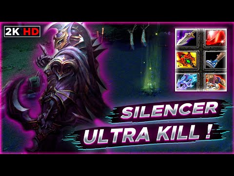 Видео: ► Dota 1 , Silencer , Даешь ULTRA KILL ! Лучший Билд На Нортома !  ◄