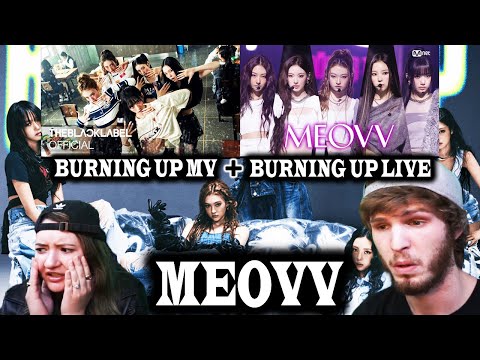 Видео: MEOVV(미야오) - BURNING UP🔥 MV + LIVE | РЕАКЦИЯ + ИНТЕРПРЕТАЦИЯ ЛИРИКИ!