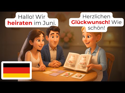 Видео: 🇩🇪 Короткий разговор в пекарне на немецком | A1-A2 | Быстро выучите немецкий для начинающих