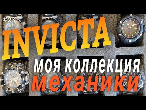 Видео: Мои механические часы от INVICTA до CERTINA, включая ARAGON. От трёхстрелочника до хронографа.