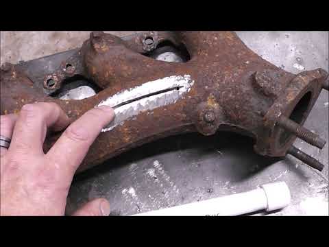 Видео: Ремонт чугуна методом ручной сварки с помощью Muggy Weld