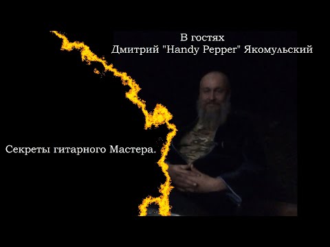 Видео: В гостях гитарный Мастер Дмитрий "Handy Pepper" Якомульский