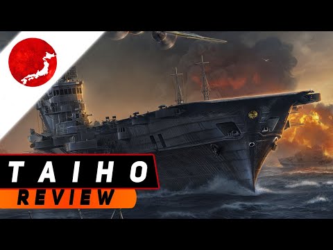 Видео: АВИАНОСЕЦ TAIHO! ЗАМИНИРОВАННАЯ ВОДА! МИР КОРАБЛЕЙ/WORLD OF WARSHIPS