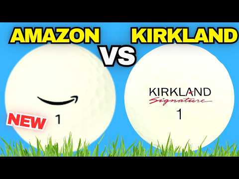 Видео: НОВЫЙ мяч для гольфа Amazon Basics против Kirkland! (РАЗРЕЗАН!)