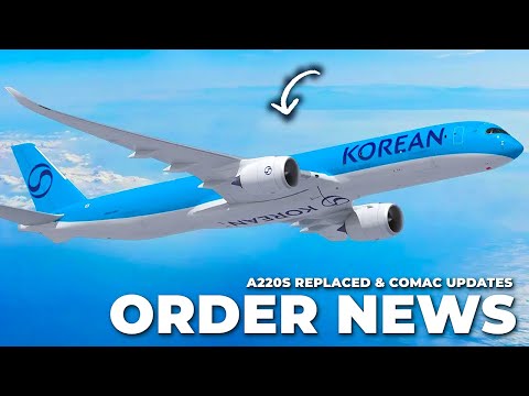 Видео: Замена A220, обновление заказа на A350 и предстоящий заказ COMAC?