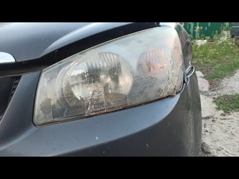 Видео: Замена стекл на передних фарах киа церато 2006г. Ремонт передних фар на киа церато 2006г. Kia Cerato