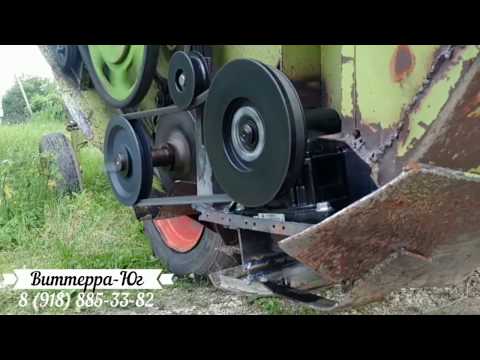 Видео: Инструкция. New Переоборудование Жатки E-302 на Режущий аппарат Шумахер