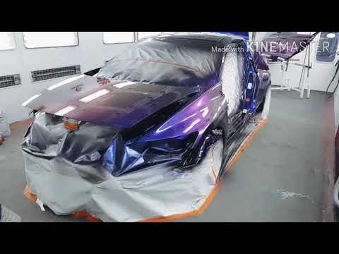 Видео: Краска хамелеон. как выглядит как наносится?