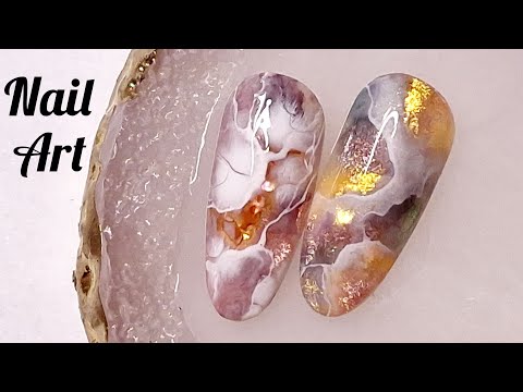 Видео: Текстуры. Осенний маникюр. Видеоурок./Textures. Autumn manicure. Video tutorial.