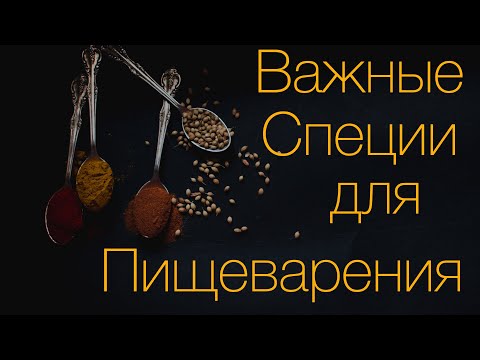 Видео: Важные специи для пищеварения. Аюрведа для всех.