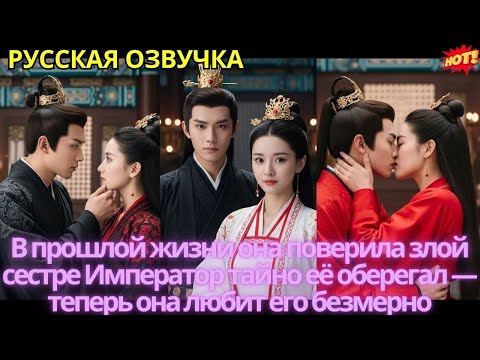 Видео: В прошлой жизни она поверила злой сестре Император тайно её оберегал — теперь она любит его безмерно