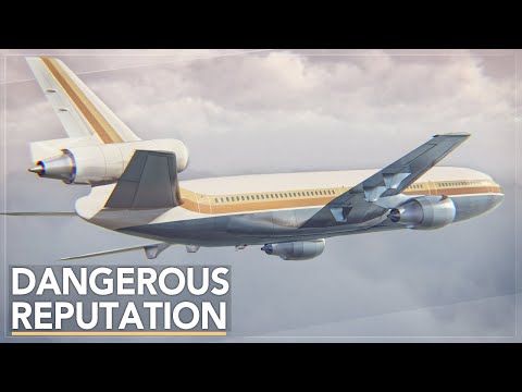 Видео: Как этот самолет заработал опасную репутацию: история DC-10