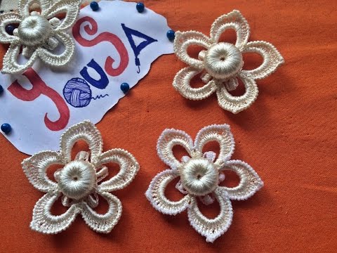 Видео: Ирландское вязание -Свадебное платье учебник 9