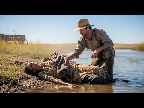 Видео: (1870, Канзас) — Фермер Нашёл Женщину Без Сознания У Реки — И Младенца В Её Руках.