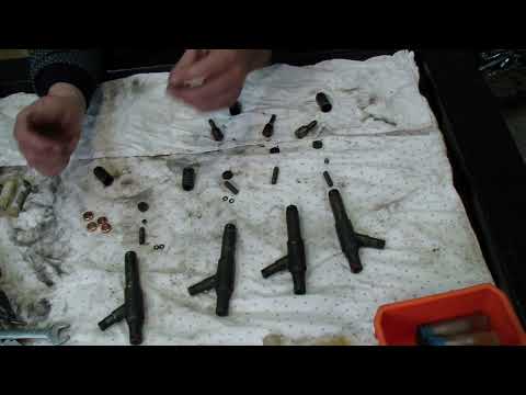 Видео: Как отремонтировать форсунку 4HF1.