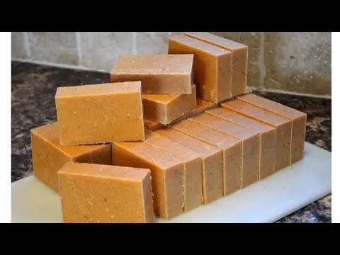 Видео: Как сделать кусковое мыло всего из трех ингредиентов...