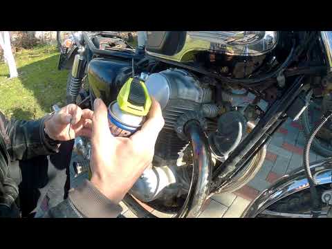 Видео: Стук шестерни распредвала KAWASAKI W 650