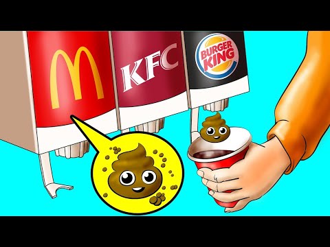 Видео: Факты о Фастфуде, Которых Лучше Не Знать