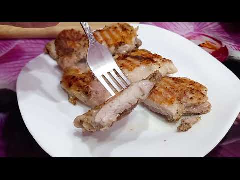 Видео: Как приготовить сочные куриные бедра на электрогриле Тефаль.