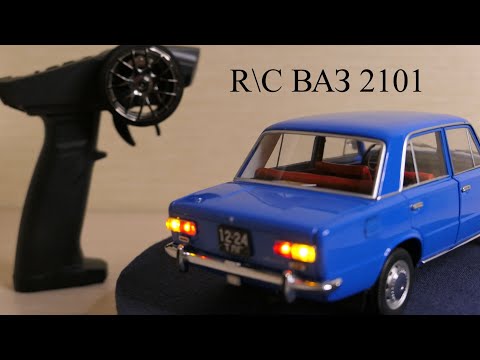 Видео: Р\У модель ВАЗ 2101 в  масштабе 1:18