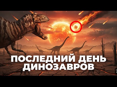 Видео: Как ОДИН метеорит СТЕР ДИНОЗАВРОВ С ЛИЦА ЗЕМЛИ? Последний день динозавров: что произошло