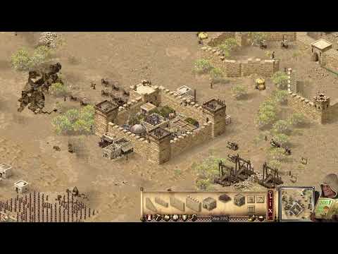 Видео: Stronghold crusader миссия 6 (только здания и войска крысы)