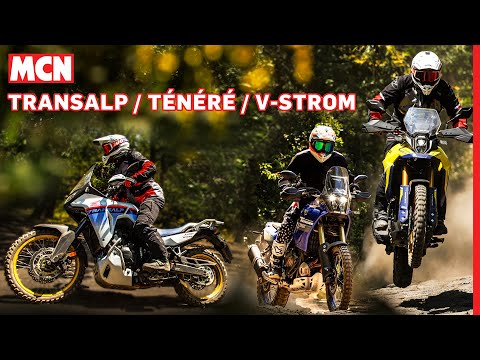 Видео: Какой мотоцикл для активного отдыха купить в 2023 году? Honda Transalp, Suzuki V-Strom и Yamaha T...