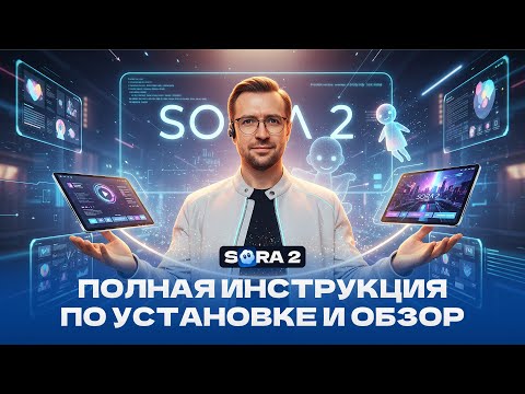 Видео: Как Создавать ВИДЕО в SORA 2? Установка, Cameo, Промпты и Секреты Работы