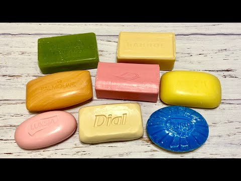 Видео: ASMR Soap/ cutting dry soap/ резка сухого мыла