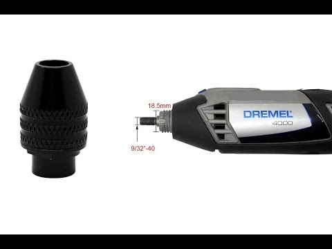 Видео: Патрон для DREMEL & RYOBI. ♦ Правильный выбор резьбы.