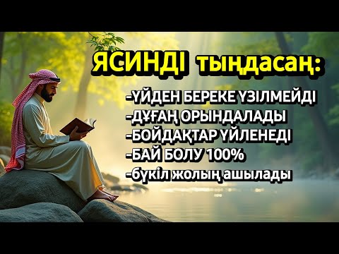 Видео: ✨️ЯСИН Үйіңізден береке үзілмейді, бай болу 100%, бүкіл дертке шипа Ясин сүресі ✨️