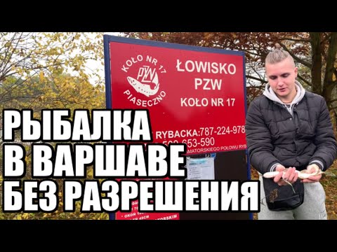 Видео: Словили щуку в Варшаве. Рыбалка в Польше.