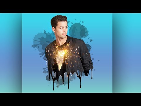 Видео: Креативный портрет для ленивых в Фотошоп