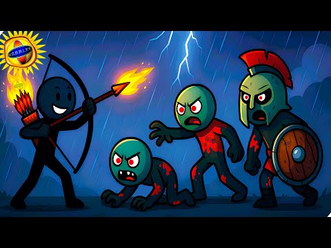 Видео: 🌞ВЫЖИВАНИЕ СТИКМЕНОВ НОЧЬЮ ПРОТИВ ЗОМБИ! Stick War Legacy