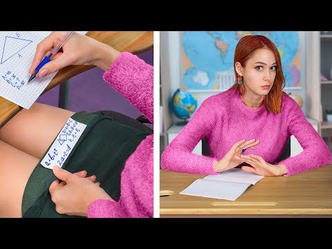 Видео: 10 лайфхаков для шпионов в школе