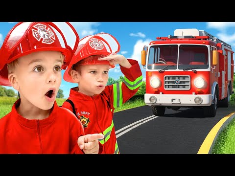 Видео: Крис и пожарные спасают