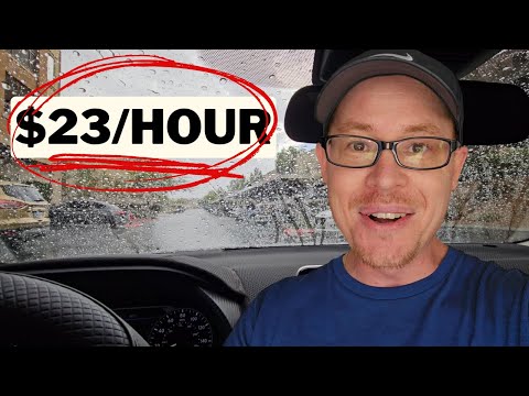 Видео: Доставка во время ливня в Лас-Вегасе