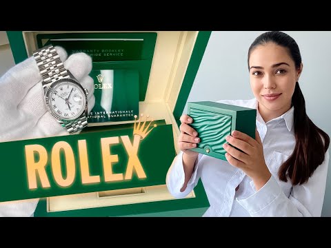 Видео: Оригинальные часы Rolex Datejust Распаковка Обзор Цены МАША ЗНАЕТ