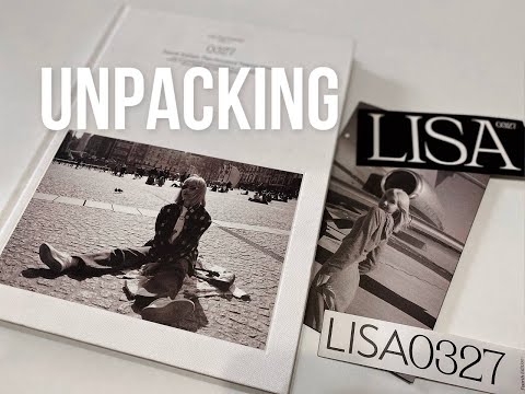 Видео: 🌻 Распаковка фотобука Лисы 0327 PHOTOBOOK VOL.04 / Lisa photobook VOL.04 unboxing 🌻
