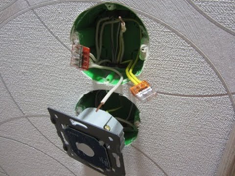 Видео: Схема подключения проходных выключателей Livolo для управления освещением с двух мест