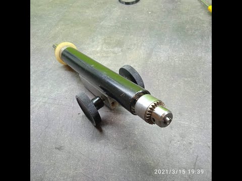 Видео: Сверлильный станок  из микроскопа  Правильная пиноль  Часть 1