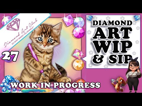 Видео: Алмазная картина «Wip & Sip» №27 — «Бриллианты — лучшие друзья девушек»