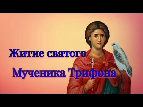 Видео: Житие святого мученика Трифона