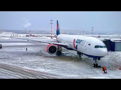 Видео: Boeing 777-300ER | Azur Air | Москва (VKO) — Варадеро (VRA) | Полный полёт | 4K