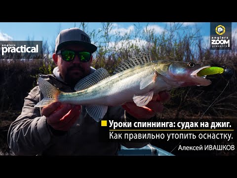 Видео: Уроки спиннинга: судак на джиг. Как правильно утопить оснастку. Алексей Ивашков. Anglers Practical